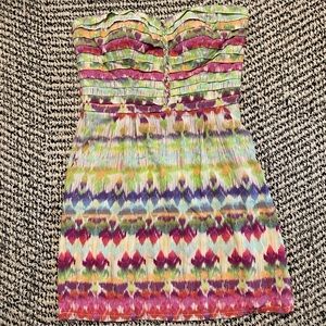 Strapless silk mini WITH POCKETS!